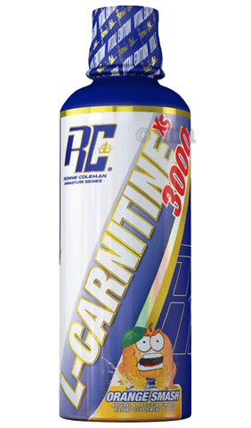Ronnie Coleman L-Carnitine XS 3000 for Lean Muscle Support Orange Smash: Buy bottle of 473.0 ml Liquid at best price in India