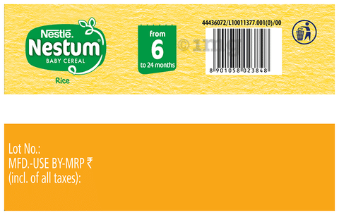 Nestle Nestum Baby Cereal From to 24 Months Rice: Buy box of