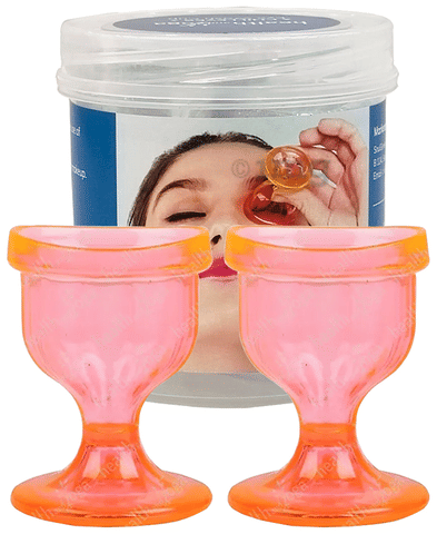 QimacPlus Premium Glass Eye Wash Cup For Gentle And Effective Eye Cleansing - Engineered For