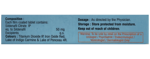 Vigore 50 Red Tablet image