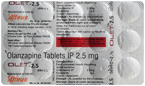 Olet 2.5 Tablet MD image