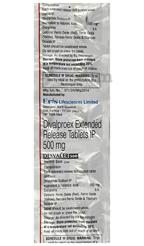 Desval  ER 500 Tablet image