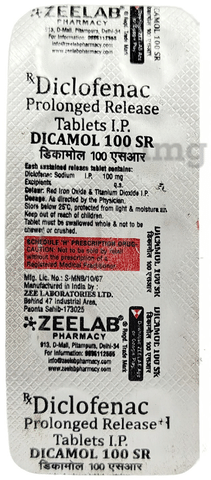 Dicamol 100 SR Tablet image