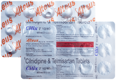 Cilix T 10mg/40mg Tablet