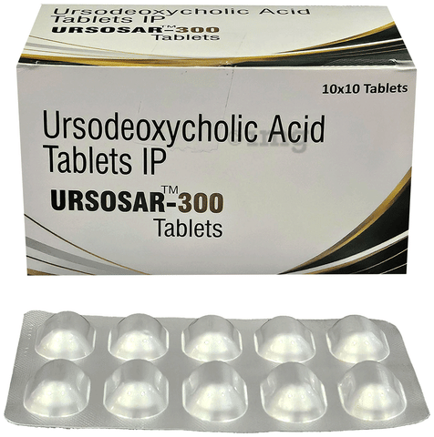 Ursosar 300 Tablet image
