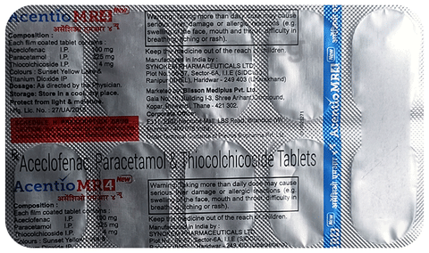 Acentio MR 4 Tablet image Acentio MR 4 Tablet image