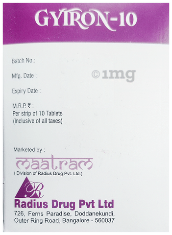 Gytron 10 Tablet image