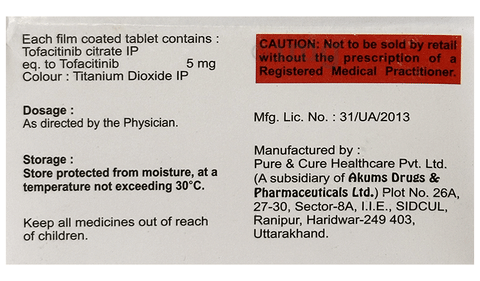 Tofamap 5 Tablet image