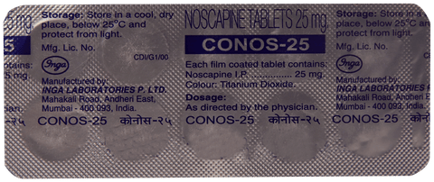 Conos 25mg Tablet image