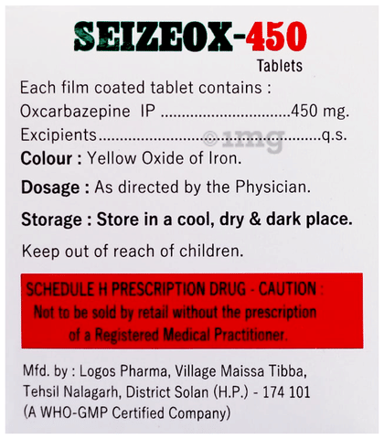 Seizeox 450 Tablet image