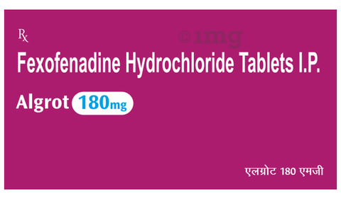 Algrot 180mg Tablet image