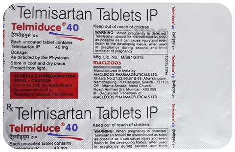 Telmiduce 40 Tablet image