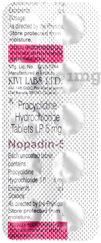 Nopadin 5mg Tablet image Nopadin 5mg Tablet image