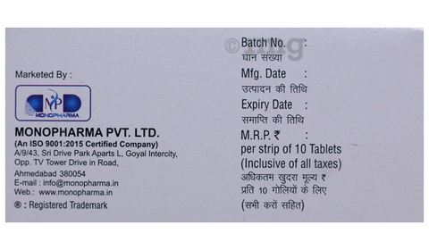 Mono NCR Tablet image