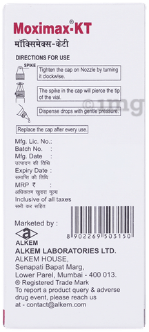 Moximax-KT Eye Drop image Moximax-KT Eye Drop image