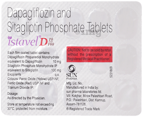 Istavel D 10/100 Tablet image Istavel D 10/100 Tablet image