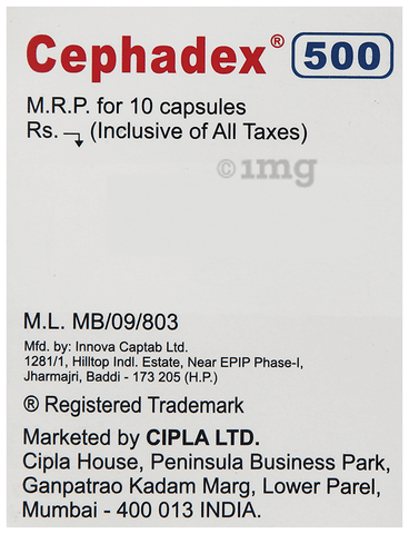Cephadex 500 Capsule image