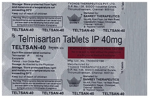 Teltsan 40 Tablet image
