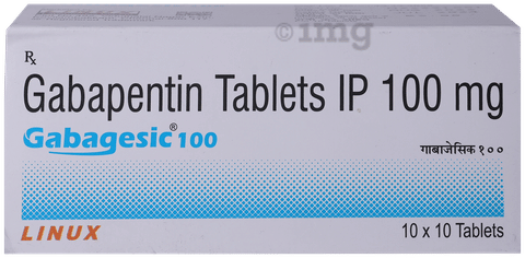 Gabagesic 100mg Tablet image Gabagesic 100mg Tablet image