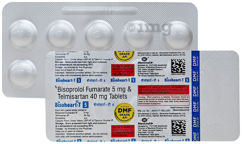 Bisoheart-T 5mg/40mg Tablet image
