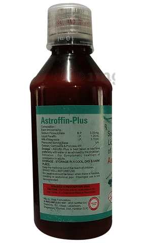 Astroffin-Plus Syrup Mint Sugar Free image Astroffin-Plus Syrup Mint Sugar Free image
