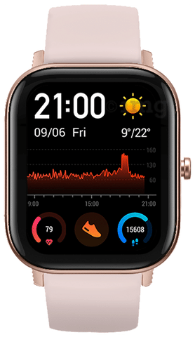 Amazfit Huami GTS Smart Watch Rose Pink Buy box of 1.0 Unit at