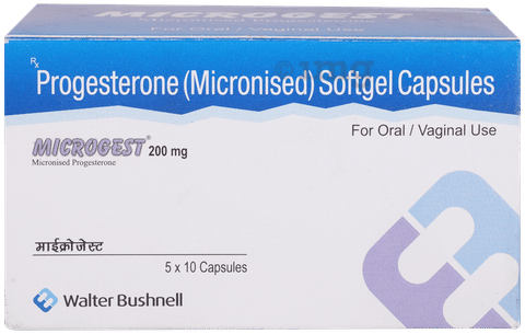 Microgest 200mg Softgel Capsule image