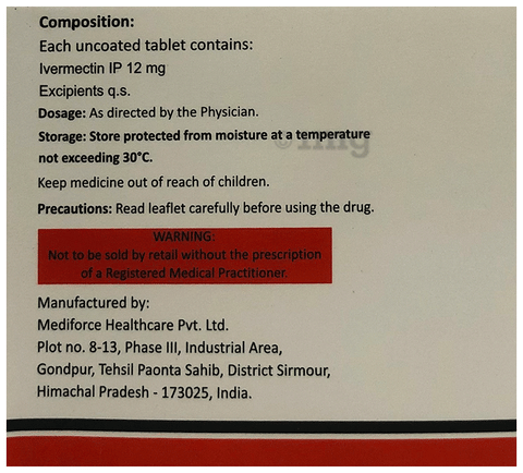 Ivecop 12 Tablet image