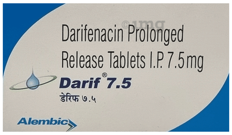 Darif 7.5 Tablet PR image Darif 7.5 Tablet PR image