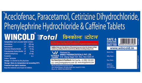 Wincold Total Tablet image