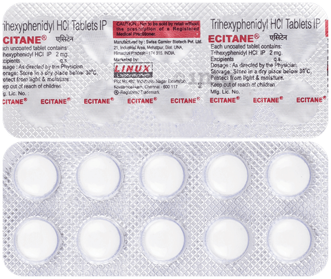 Ecitane 2mg Tablet image