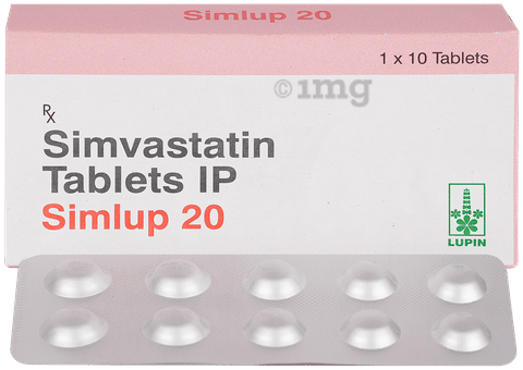 Simlup 20mg Tablet image