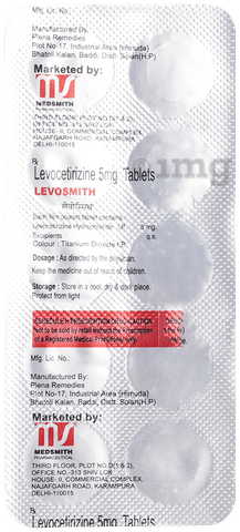 Levosmith 5mg Tablet image Levosmith 5mg Tablet image