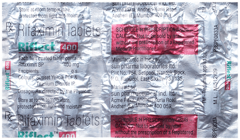 Riflect 400mg Tablet image