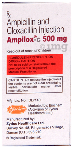 Ampilox C 500 mg/500 mg Injection
