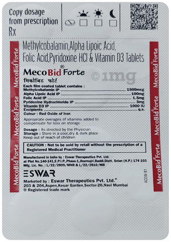 MecoBid Forte Tablet image