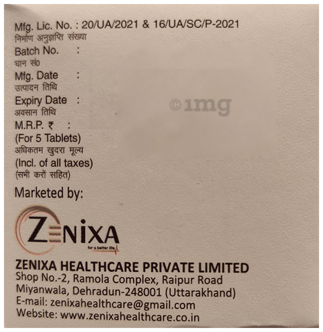 Zenthral 500 Tablet
