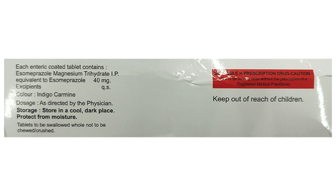 Esomeg 40mg Tablet image