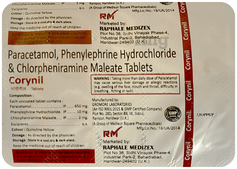 Corynil Tablet image Corynil Tablet image