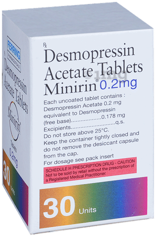 Minirin 0.2mg Tablet image