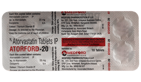 Atorford 20 Tablet image