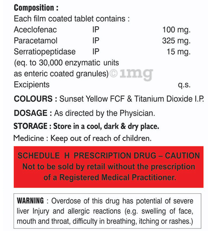 Diclonase Tablet image