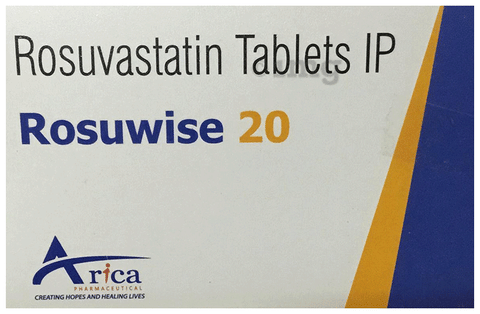 Rosuwise 20 Tablet image Rosuwise 20 Tablet image
