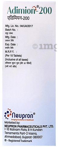 Adimion 200 Tablet image