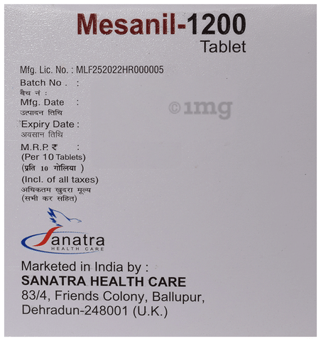 Mesanil 1200 Tablet PR