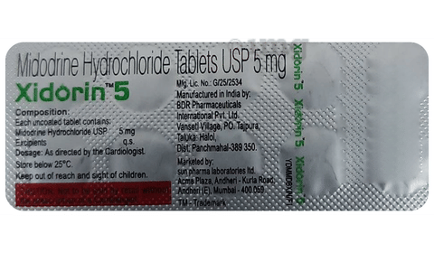 Xidorin 5 Tablet image