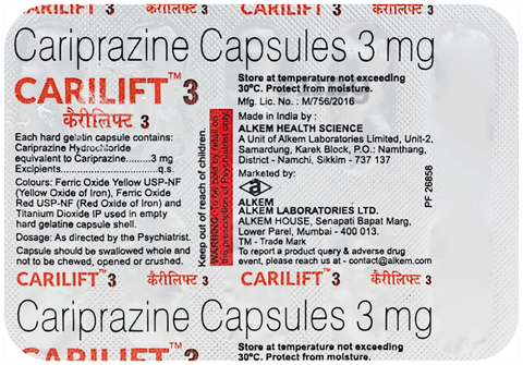 Carilift 3mg Capsule image Carilift 3mg Capsule image