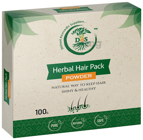 Dishant Herbal Hair Pack Powder: Buy box of 100 gm Powder at best price in  India | 1mg