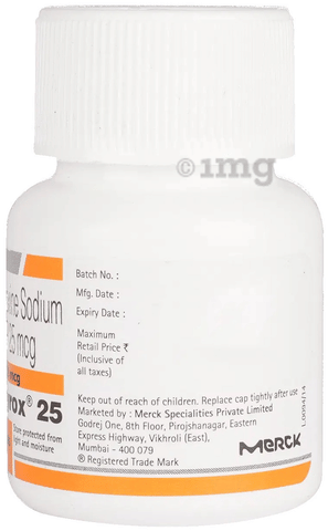 Euthyrox 25 Tablet image