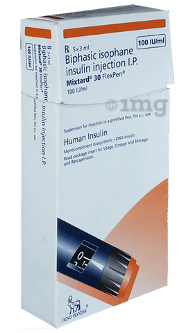 Mixtard 30 Flexpen (3ml Each) image Mixtard 30 Flexpen (3ml Each) image